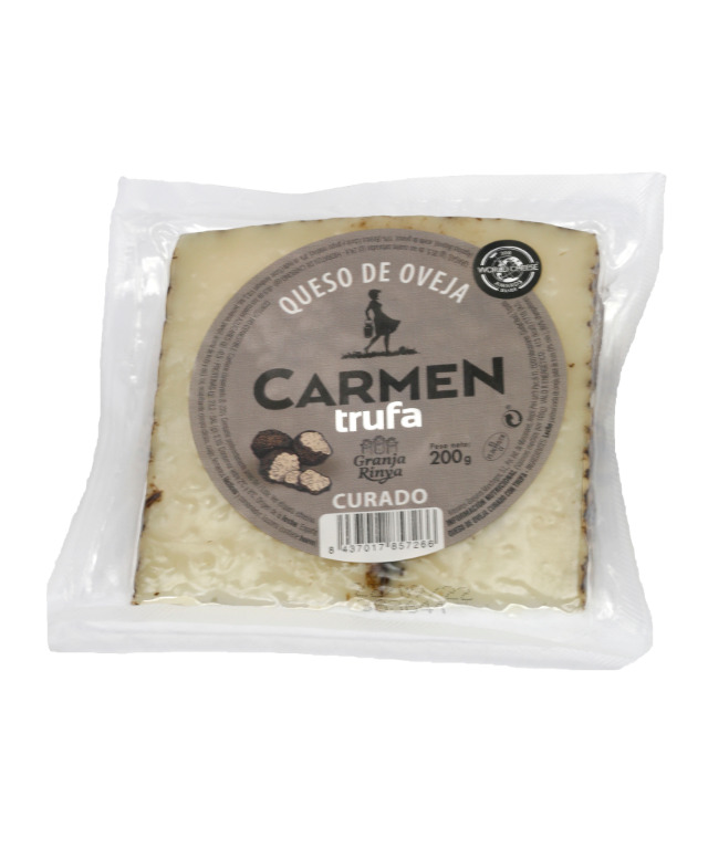 QUESO DE OVEJA TRUFADO CARMEN